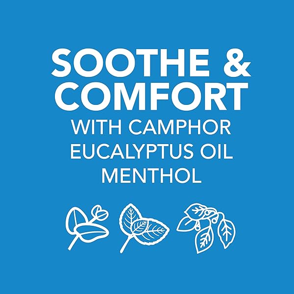 VAPORUB, ORIGINAL, COUGH SUPPRESSANT, TOPICAL CHEST RUB & ANALGESIC OINTMENT, MEDICATED VICKS VAPORS, RELIEF FROM COUGH DUE TO COLD, ACHES & PAINS, 6OZ