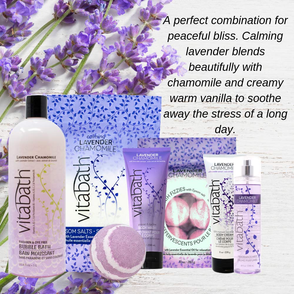 Vitabath LAVENDER CHAMOMILE 33.8 fl oz Bubble Bath: Beauty