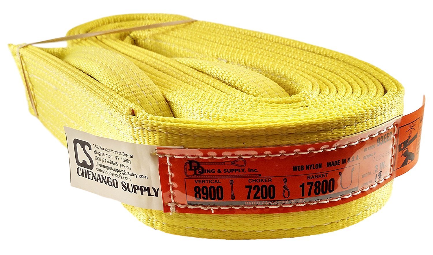 DD Sling USA Nylon USA Made 3 Nylon Sling Sleeve Wear Pads 3 Sling