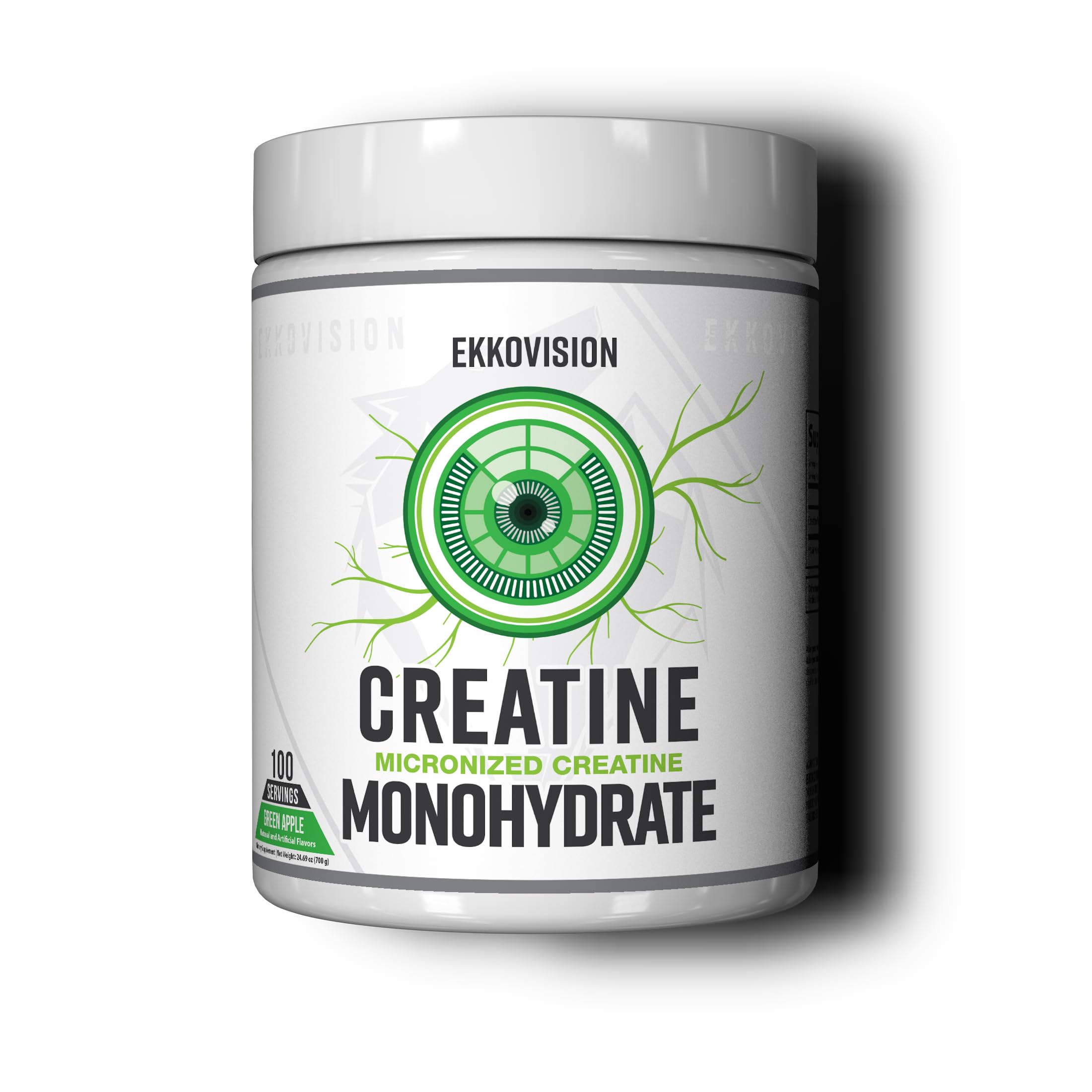 Creatine Monohydrate Powder (Green Apple)