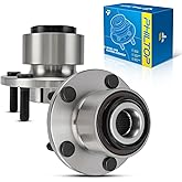 PHILTOP 513255 Front Wheel Bearing Fit for Volvo S40 2005-2011, Volvo C70 2006-2013, Volvo C30 2008-2013, Volvo V50 2005-2011, 5 Lugs Wheel Hub Assembly