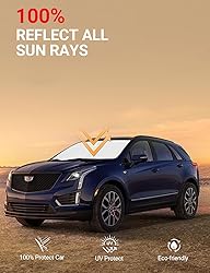 Proadsy 2024 Upgrade Front Windshield Sun Shade