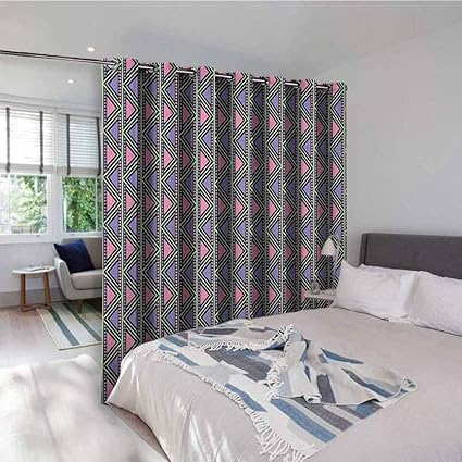 Amazon Com Tribal Room Darkening Gromets Curtain Bedroom