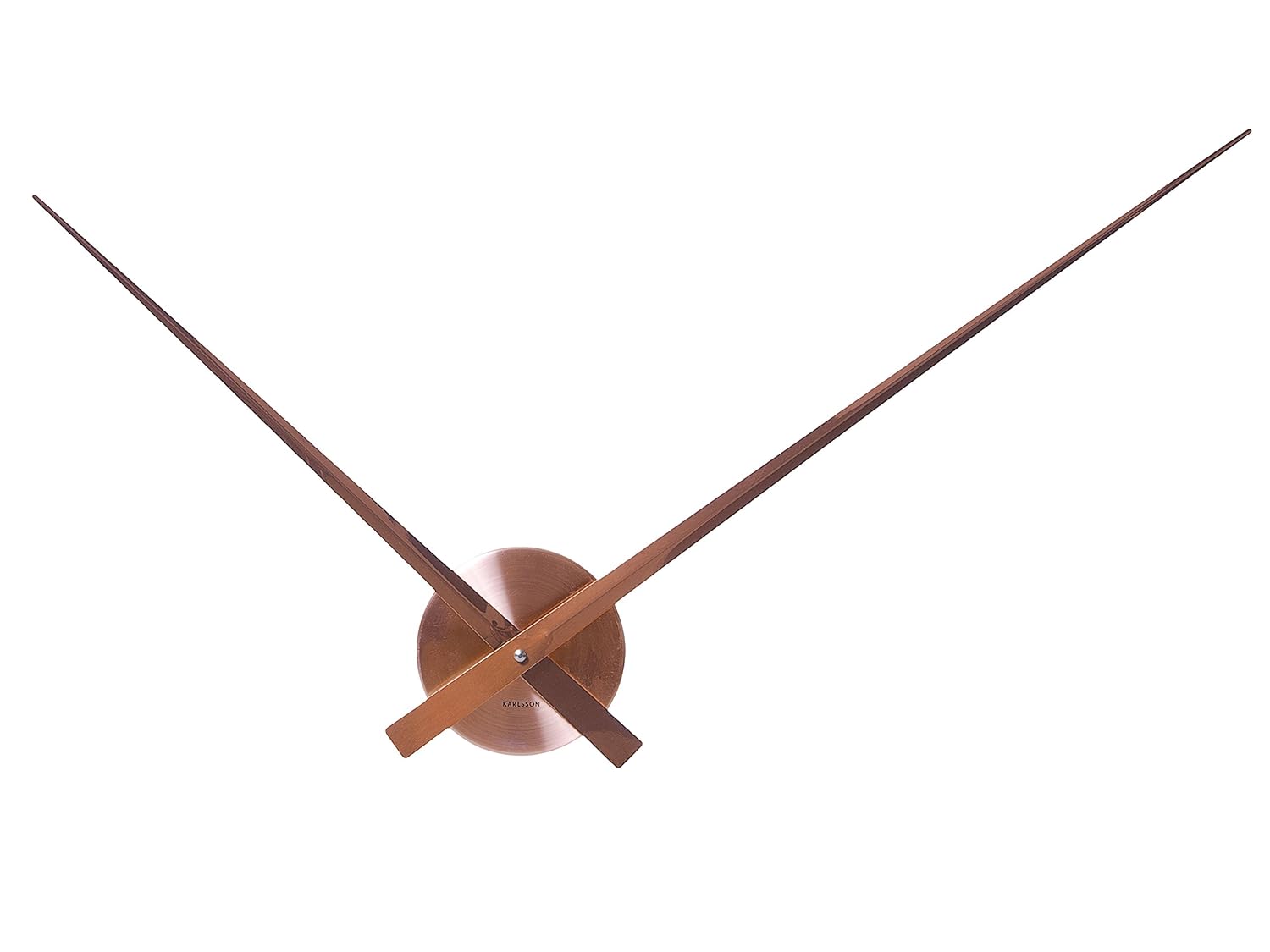 Karlsson Wall Clock, Aluminium, Copper, 90cm Amazon.co.uk Kitchen & Home