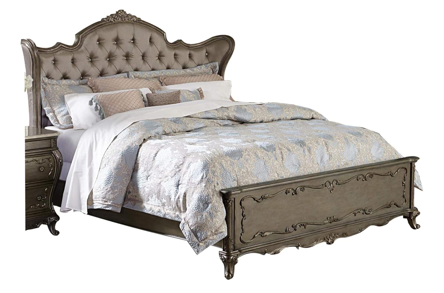 Amazon Com Fenti Old World European 4pc Bedroom Set E King
