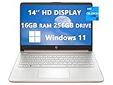 2024 HP 14 HD LED Display Laptop, Intel Celeron