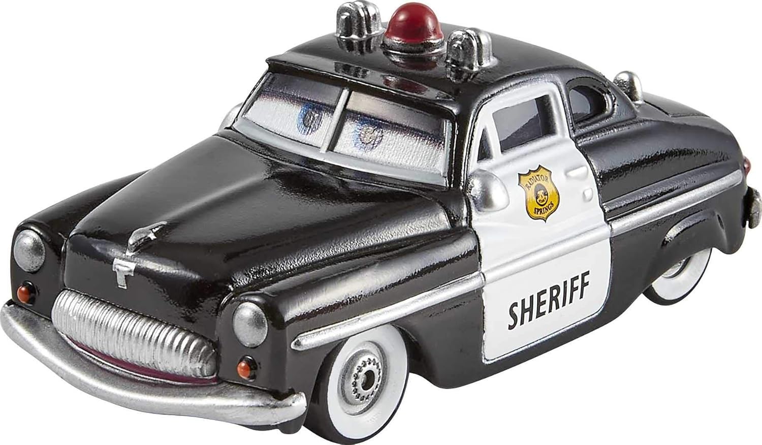 Disney Pixar Cars Radiator Springs Die-Cast Toy Vehicles 3-Pack, 1:55-Scale, With Lightning McQueen, Sheriff & Mater, Gift For Kids Age 3 Years and Older: Toys & Games