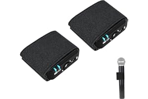 MOTAIN Hand Microphone Elastic Sleeve Compatible with RODE Wireless Go/Go II/PRO Recorders,Ideal Accessory For Wedding Photographers(2 Pack)