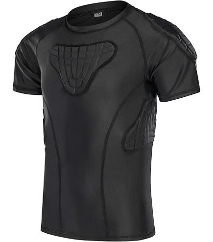 Amazon.com : Unequal Invincible Padded Compression Shirt