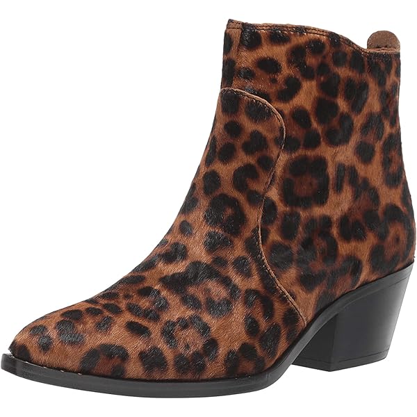 Amazon.com | Marc Fisher LTD Obrraly Leopard 6.5 | Ankle & Bootie