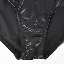 Ukyzddio Shiny Waves Metallic Athletic Dance