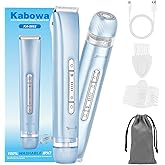 2 in 1 Bikini Trimmer for Women Dual Head Electric Razors IPX7 Waterproof Wet & Dry Use, Electric Shaver for Women Private Area Facial Body Underarm Leg Arm Hair Remover for Pubic Hair