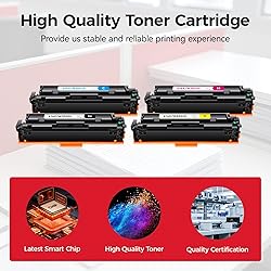 414X Toner Cartridge Set 4-Pack Printer Replacement