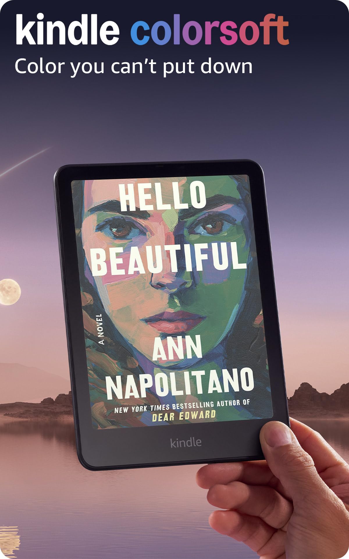 Kindle Colorsoft Signature Edition Clear Case Bundle: Include Kindle Colorsoft Signature Edition 32GB (newest model) | Metallic Black & Clear Case | Black