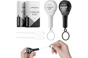 Charme Princesse Brow Mapping String (Ten Thousand Lines Can Be Drawn) Premium Eyebrow Mapping String Kit - Black and White Pro Mapping String for Brow and Lip Measuring(23.6 inch) TA633KIT