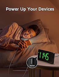 Projection Alarm Clock, Digital Clock with