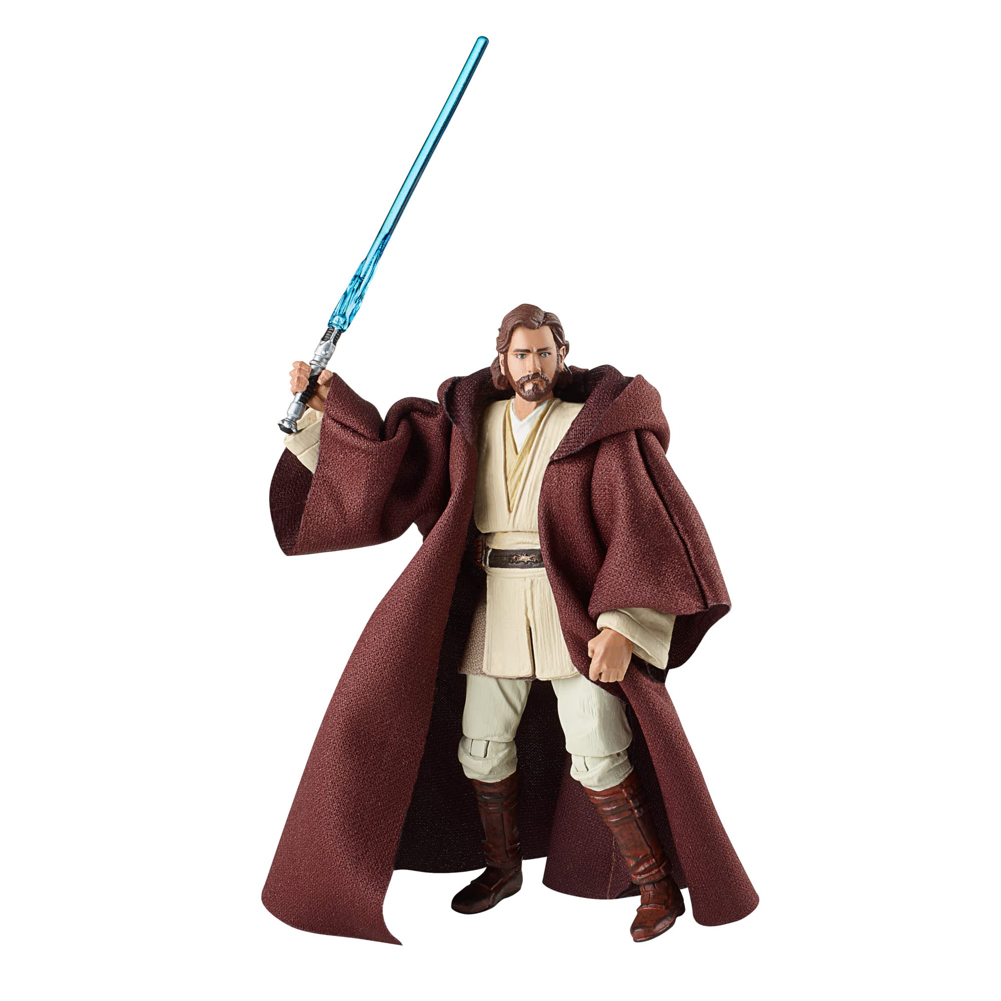 Star Wars The Vintage Collection OBI-Wan Kenobi Toy VC31, 3.75-Inch-Scale Attack of The Clones Action Figure, Toys Kids 4 and Up, (F4492)