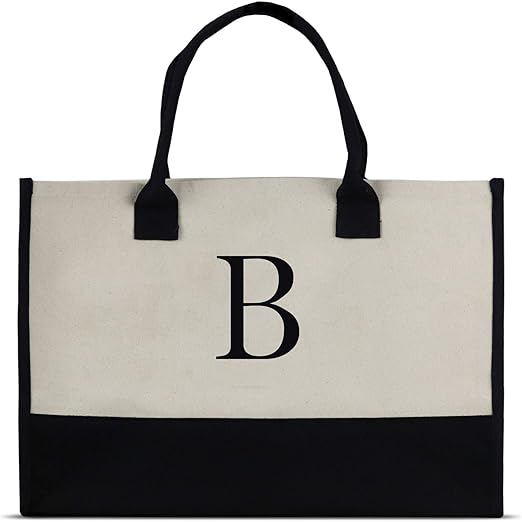 monogram tote