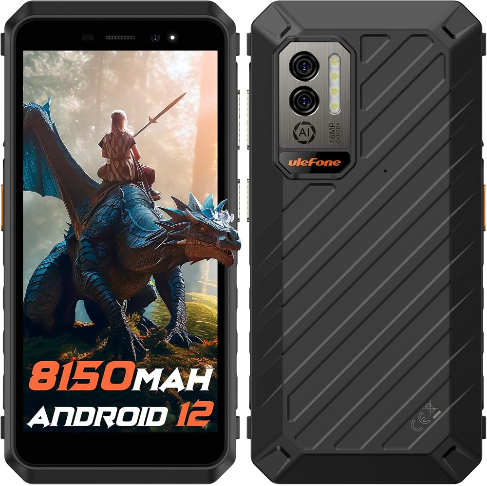 Ulefone Armor X11 Pro Rugged Outdoor NFC 4G Dual LTE 64GB 4GB RAM Black Cell