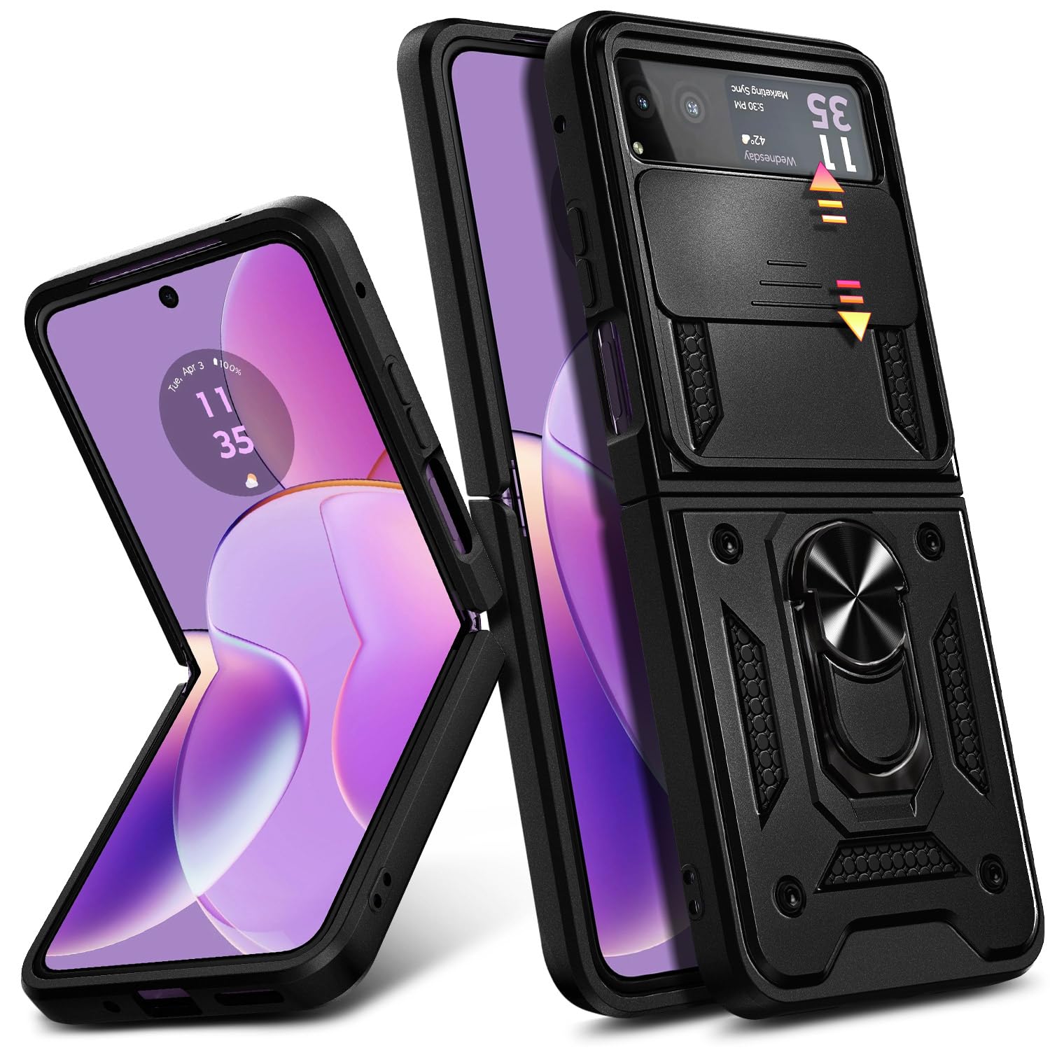 WDHD Compatible with Motorola Razr 2023 Case [Not