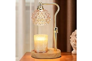 DIALAN'S Candle Warmer Lamp with Adjustable Height - Electric Candle Lamp Warmer with Timer and Dimmer for Warming Scented Candle Wax, Home Décor and House Warming Birthday Gifts for Women Mother's Day