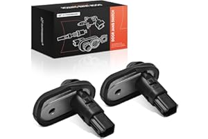 A-Premium Door Jamb Switch Compatible with Toyota Camry, RAV4, Corolla, Prius, Tacoma, Highlander, Tundra, Sienna, 4Runner, Matrix, Avalon & Lexus RX330, ES330, IS300 & Scion tC & Pontiac, 2-PC Set