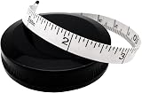 LiteTour Measuring Tape for Body Dual Sided Retractable 1.5M Tailor