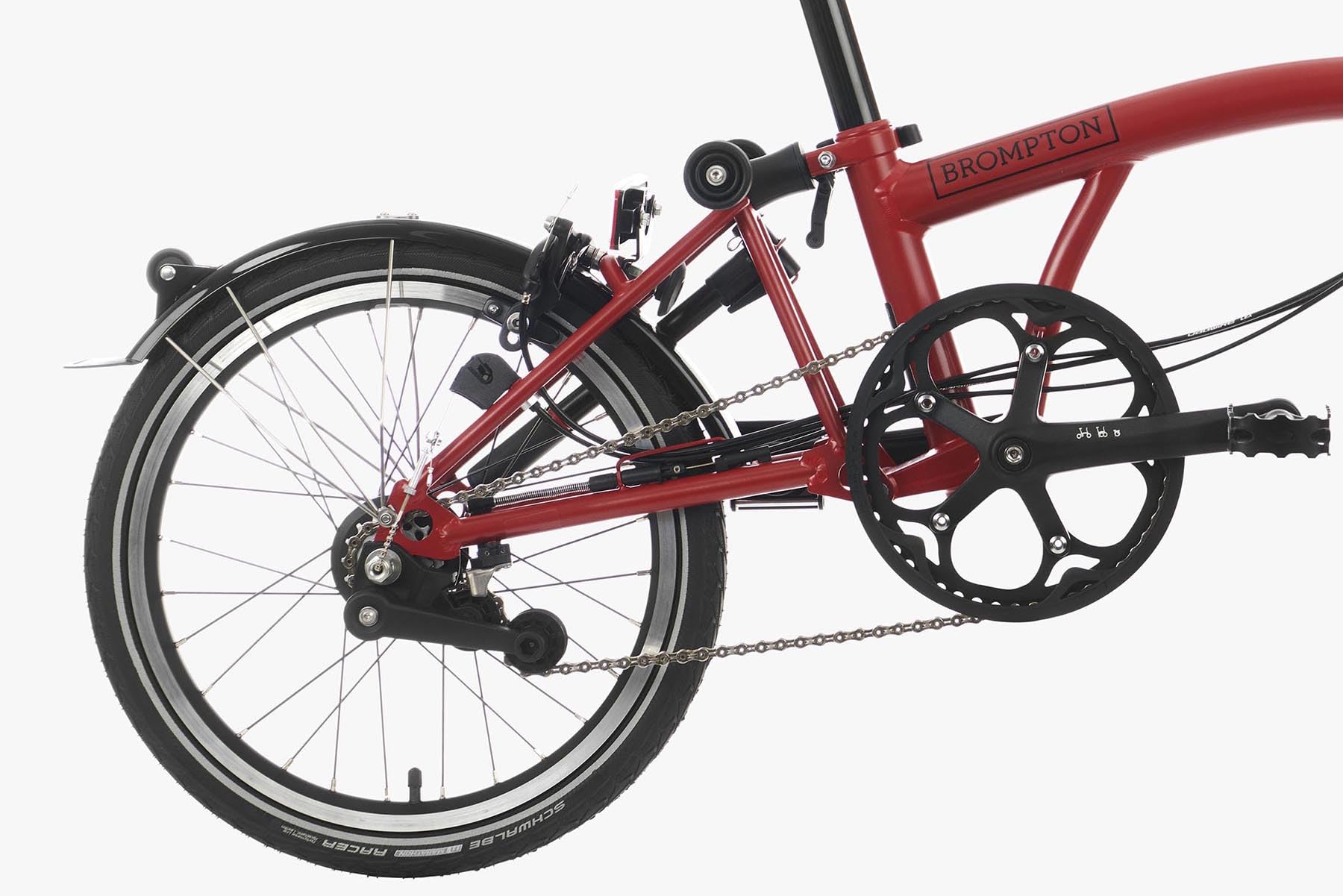 Mua Brompton C Line 6 Speed Folding Bike - House Red (Mid) trên Amazon ...