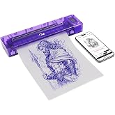 OG Wireless Tattoo Stencil Printer Transfer Tattoo Printer Supplyies Compatible with Android and iOS Smart Phones&amp;Laptops