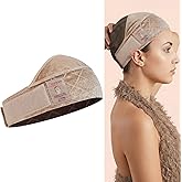 Dreamlover Wig Grip Headband, Wide Wig Grip Bands for Keeping Wigs in Place, Tan, 1 Pieces