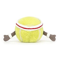 Jellycat Amuseables Tennis Ball Stuffed Toy, 3.5