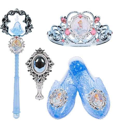 Amazon.com: Disney Princess Dress Up Accessory Set Belle Tiara