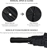 G4Free Golf Umbrella 55/63/69/72/80 Inch Windproof Double Canopy Auto Open view 5