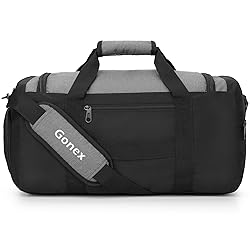 Gonex Gym Duffel Bag with Shoe Compartment Wet