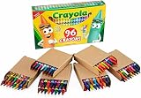 Crayola Classic Color Crayons Flip-Top Pack 96 Colors with Sharpener view 3