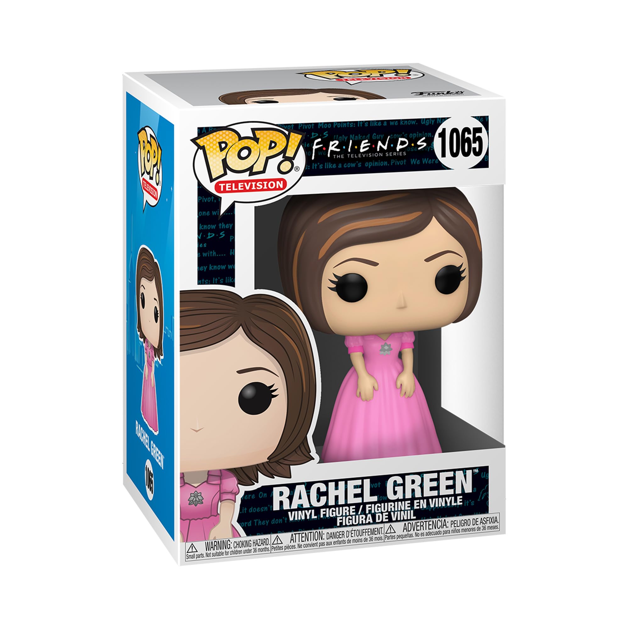 Funko Pop! TV: Friends-Rachel Green In Pink Dress - Collectable Vinyl Figure - Gift Idea - Official Merchandise - Toys for Kids & Adults - TV Fans - Model Figure for Collectors — image 1