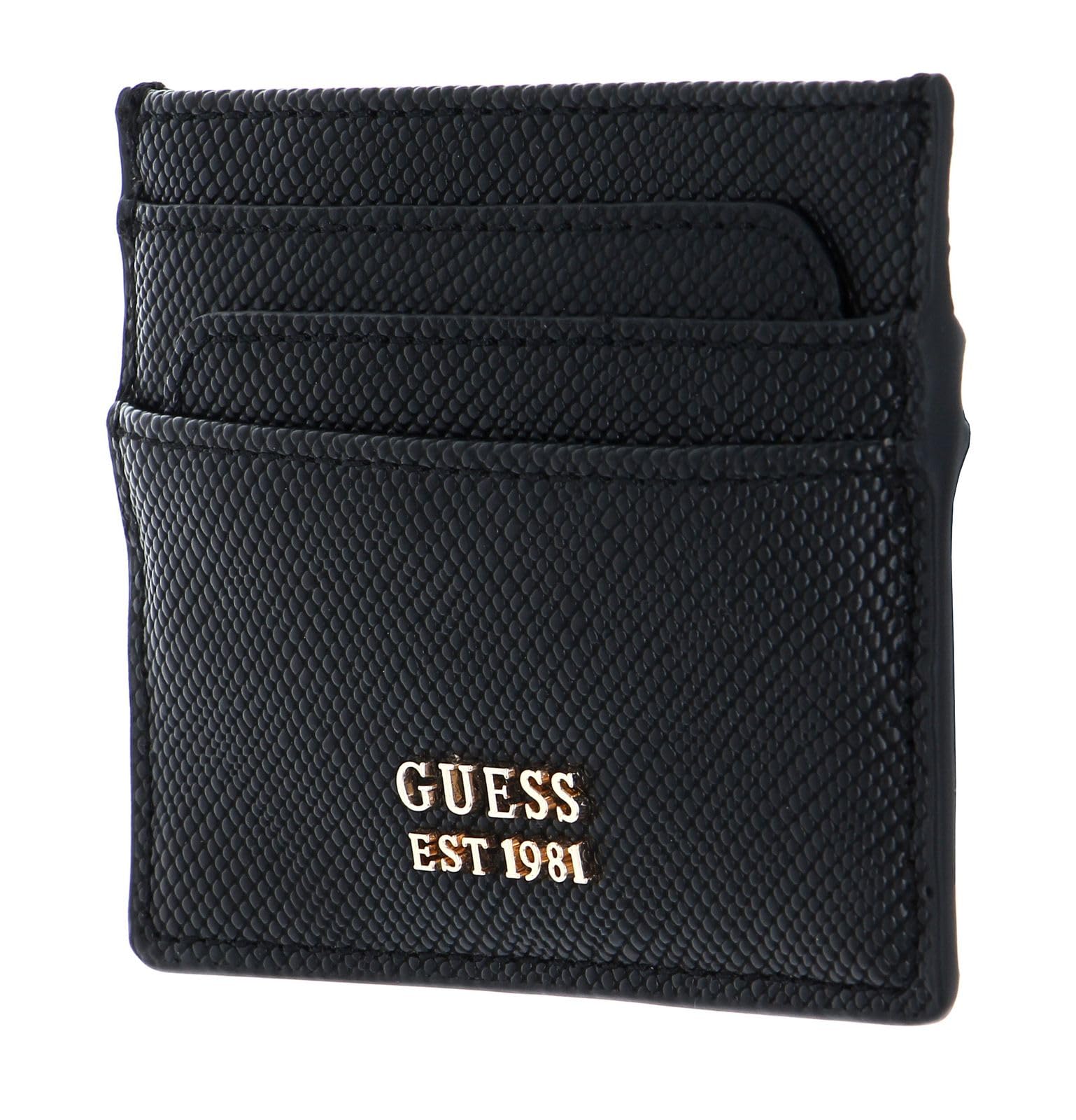 GUESS SWZG8500350BLA Laurel SLG Card Holder Female Size 20231018