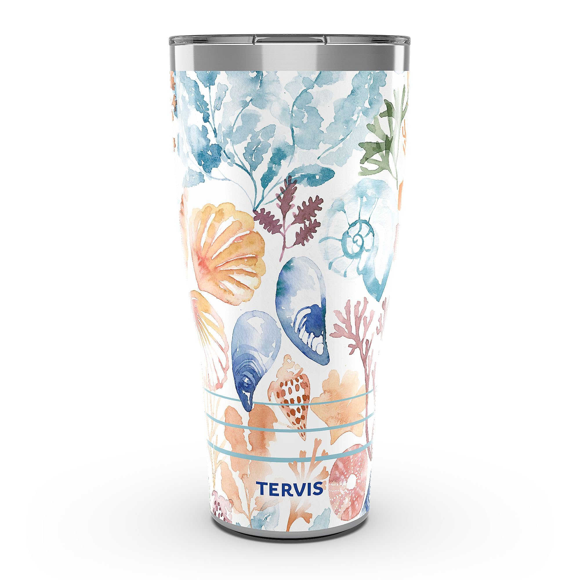 Tervis Traveler Sara Berrenson - Marine Mosaic Made in USA Double Walled Insulated Tumbler Travel Cup Keeps Drinks Cold & Hot, Image