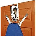 Over The Door Iron Board Caddy - Iron and Ironing Board Storage Organizer, for Y Leg Ironing Board