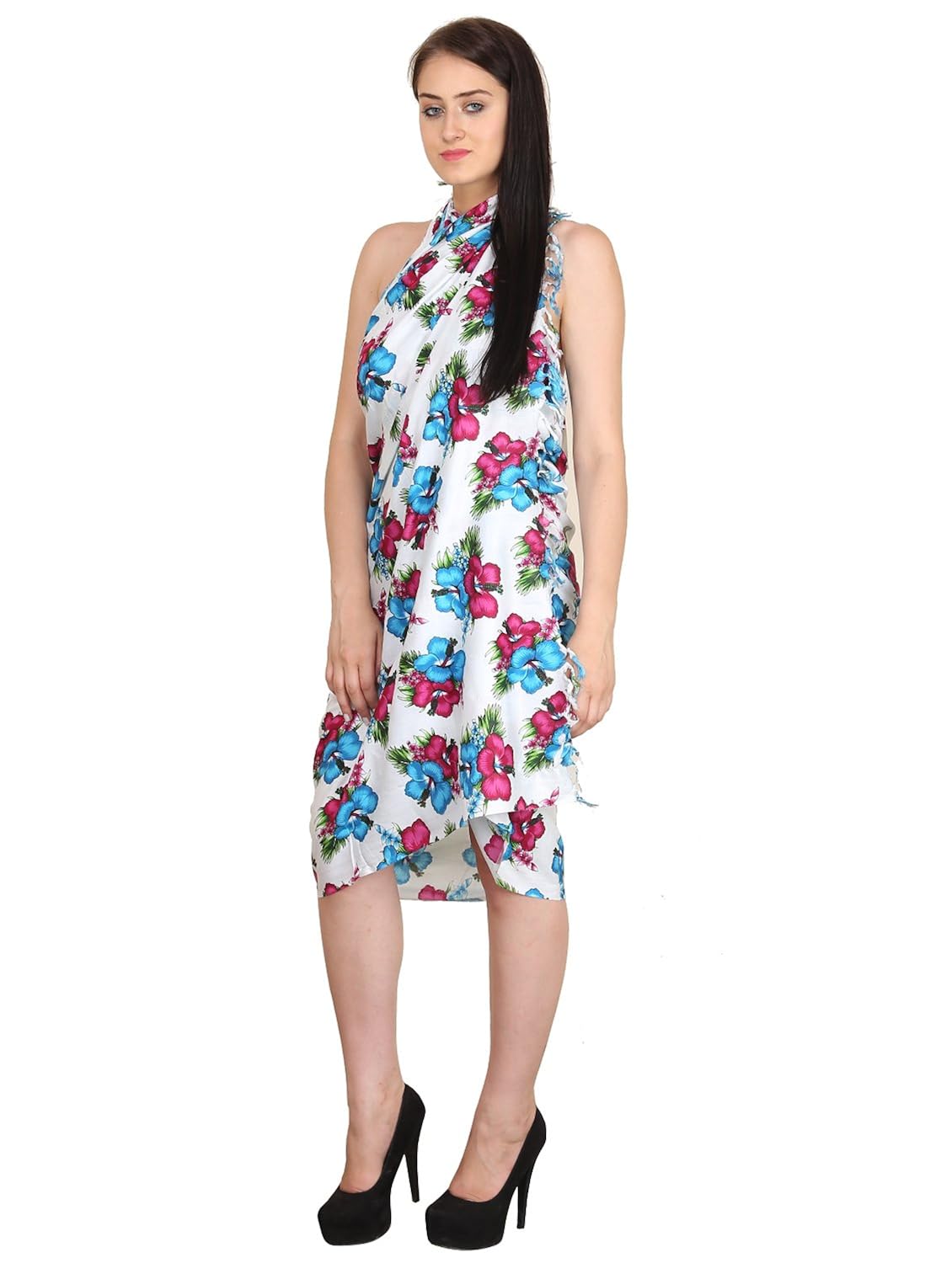 indian fashion guru women's beautiful beach wear sarong, pareo, wrap swimsuit cover up