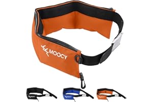 MOPHOEXII 4 Pocket Zippered Scuba Weight Belt-Diving Weight Belt with Release Buckle-fit for Waist 30" to 50"