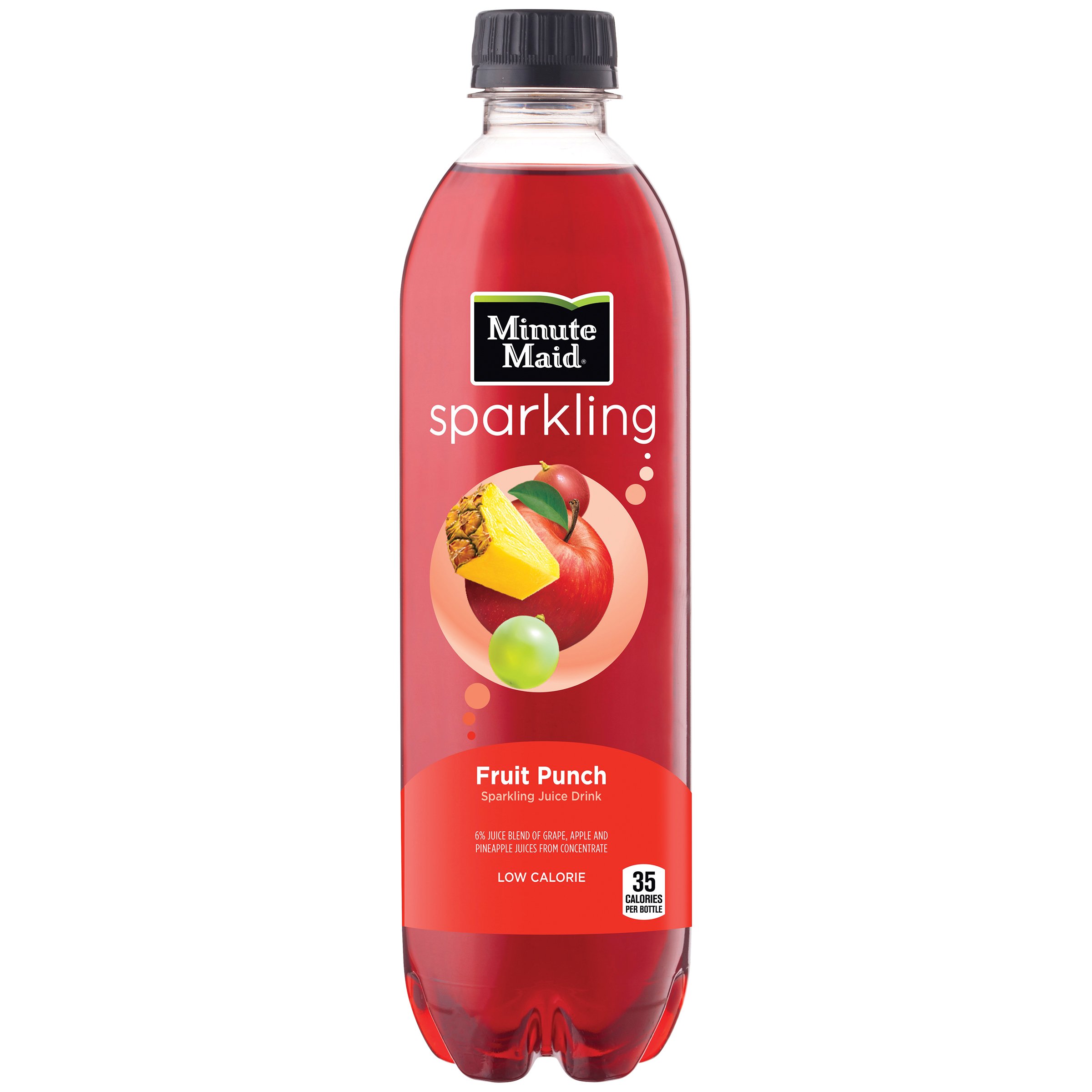 Buy Minute Maid Sparkling Fruit Punch, Sparkling Juice Drink, 16.9 fl