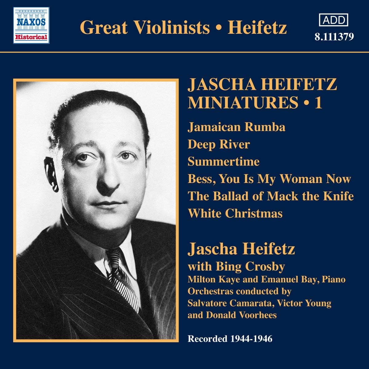 Heifetz Miniatures Vol. 1