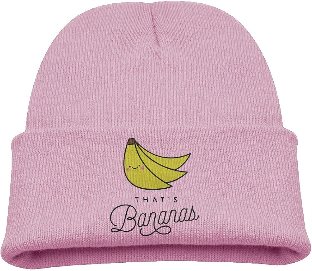 That's Bananas Logo Children's Knit Beanie Hat Cool Knit