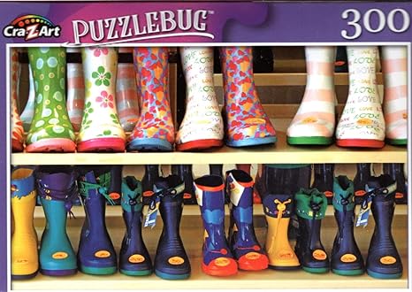 colorful rubber boots