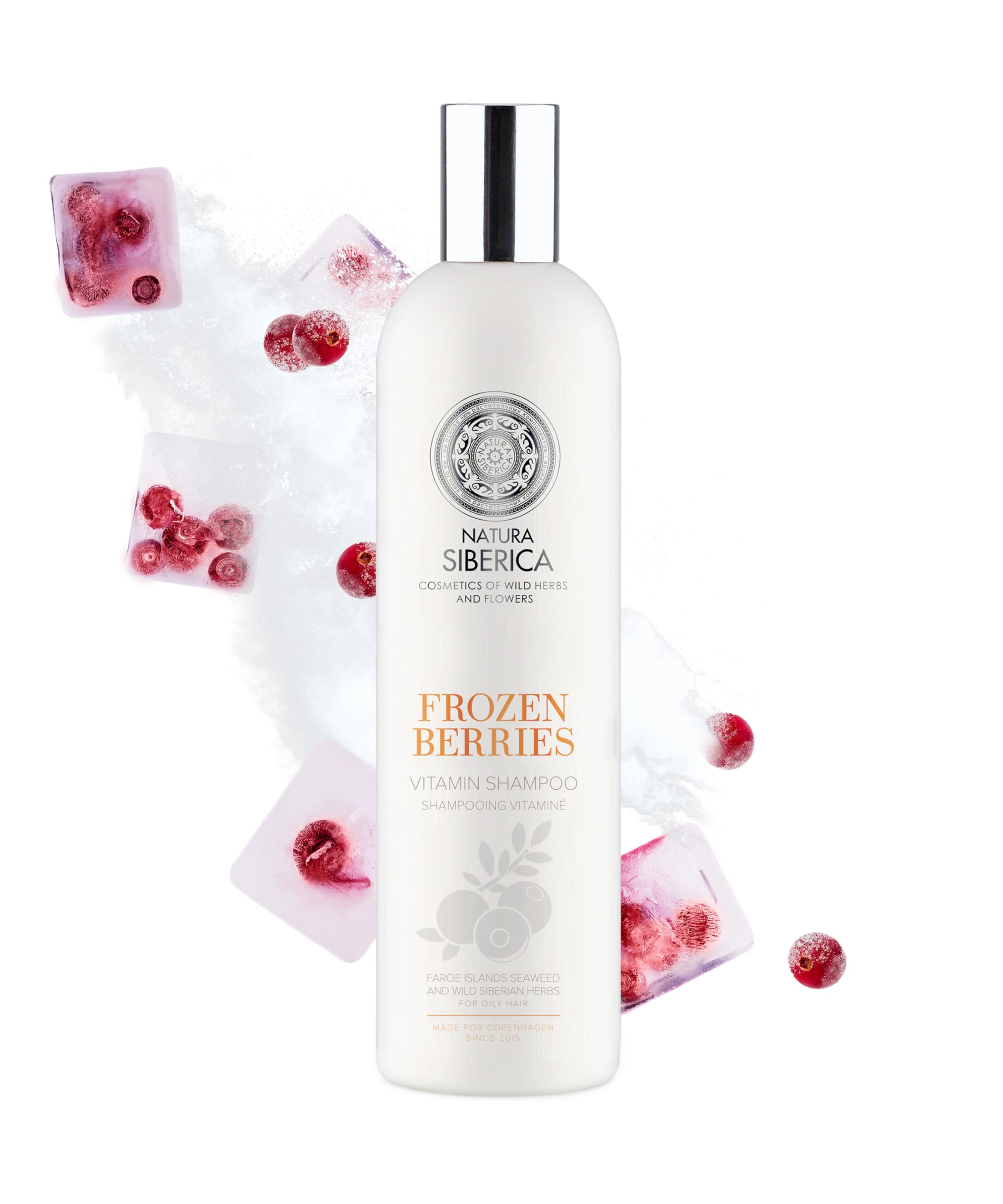 Frozen Berries Vitamin Shampoo, Oily Hair, 400 ml, Copenhagen