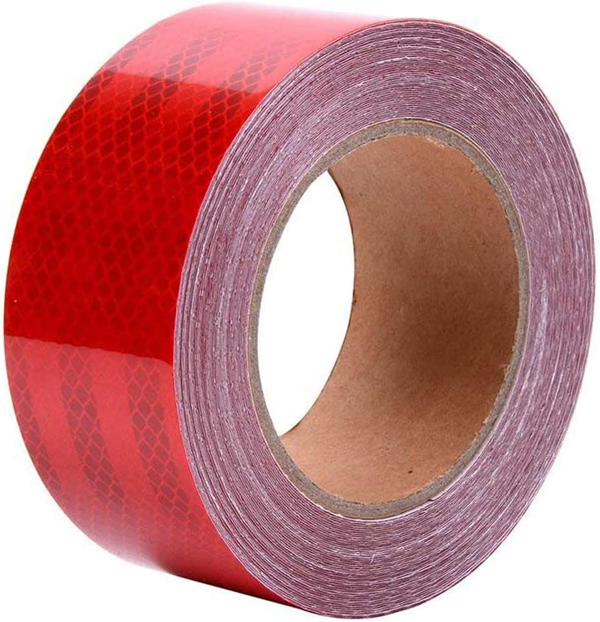 ONTWIE Reflective Safety Tape 66ft X 2", Reflective Sticker Red for Trailers - Reflective Warning Conspicuity Tape Stickers High Intensity Waterproof