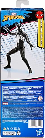 Spider-Man Titan Series Black Suit Action Figure 29.2 cm Hasbro view 6