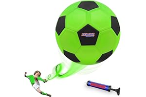 Kickerball Swerve and Curve Size 4 Soccer Ball, Soccer Training Ball with Special Panels to Play Like A Pro, Outdoor and Indoor Soccer Ball, Fun Soccer Ball for Kids and Adults