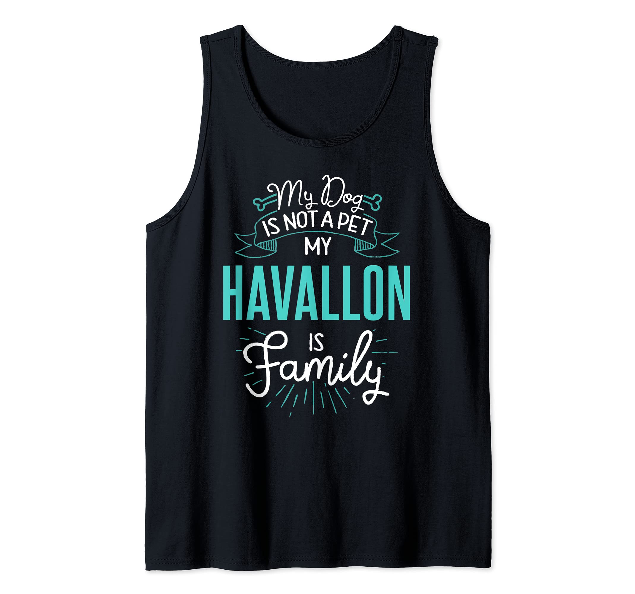 Cute Havallon Design Family Dog Giftn Tank Top